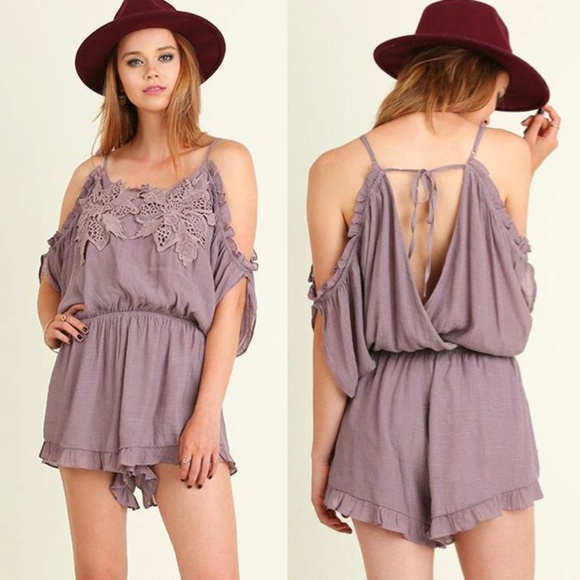 Pants - 'Let's Mauve It' Romper
